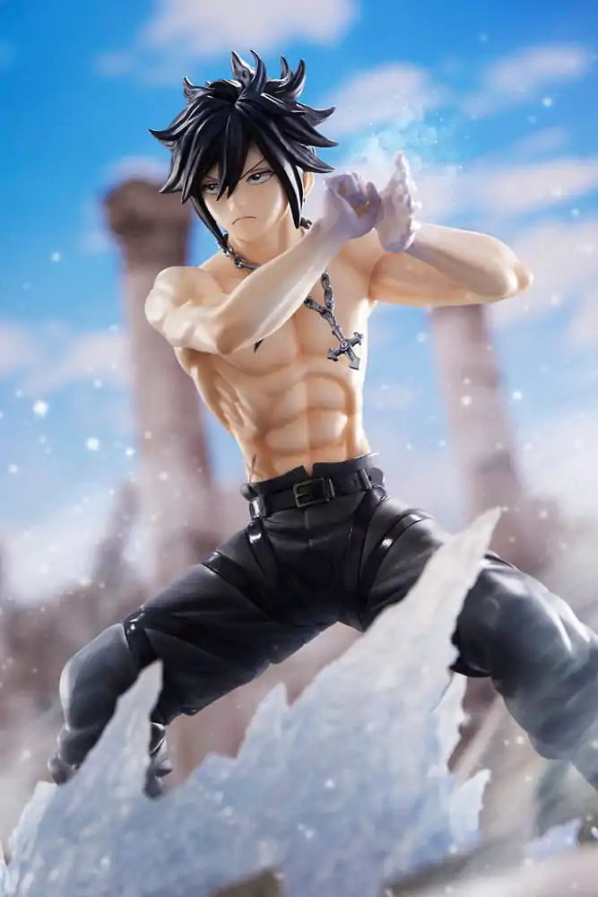 Fairy Tail PVC Statue 1/8 Gray Fullbuster 19 cm product photo