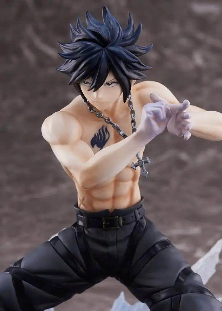 Fairy Tail PVC Statue 1/8 Gray Fullbuster 19 cm product photo