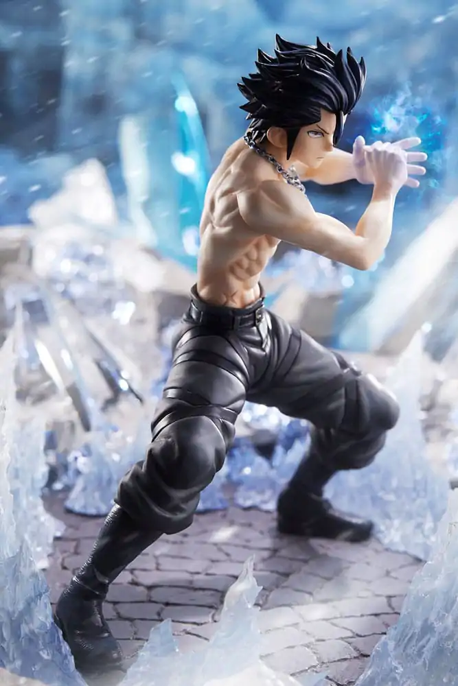 Fairy Tail PVC Statue 1/8 Gray Fullbuster 19 cm product photo