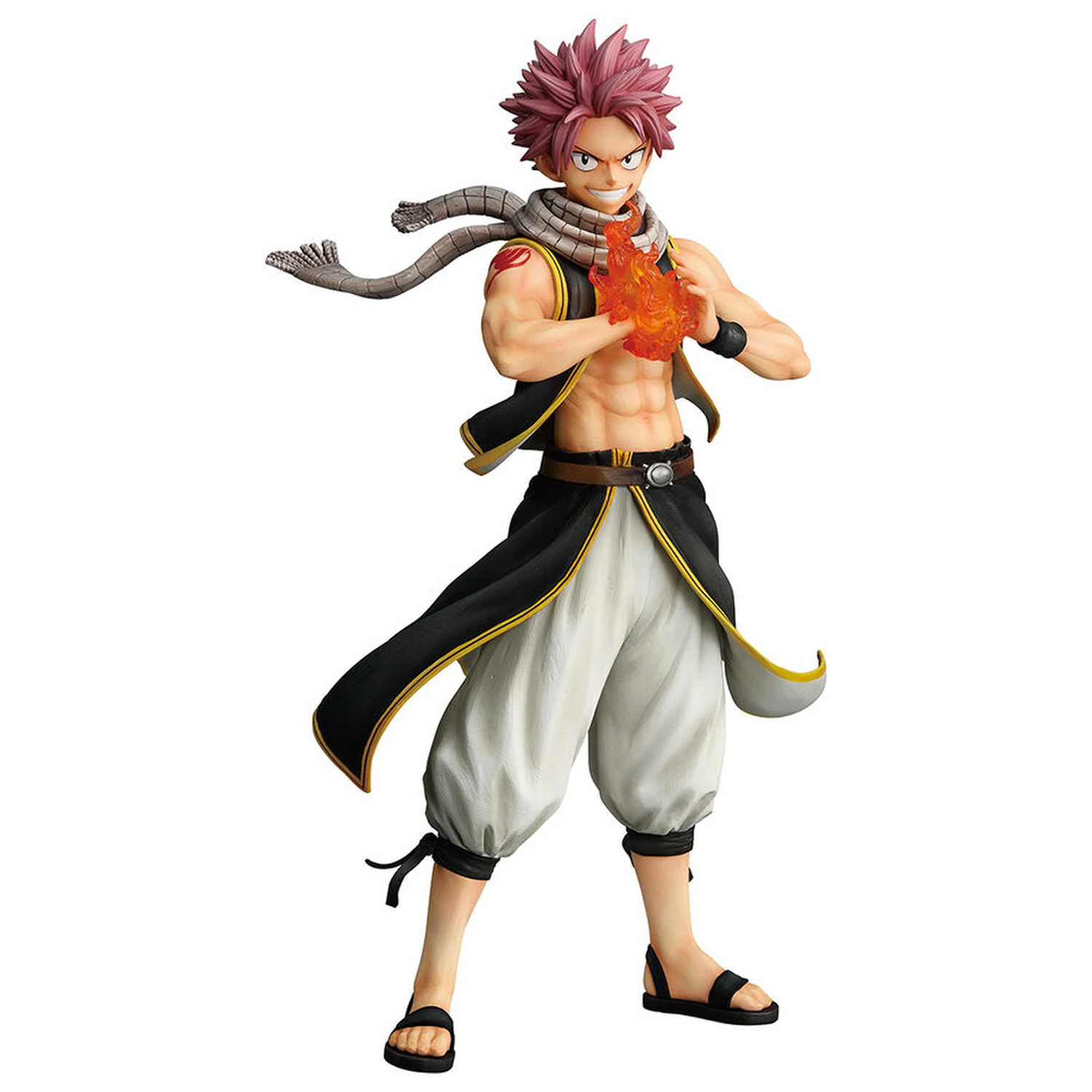 Fairy Tail 20th Anniversary Natsu Dragneel Ichibansho figure 25cm product photo
