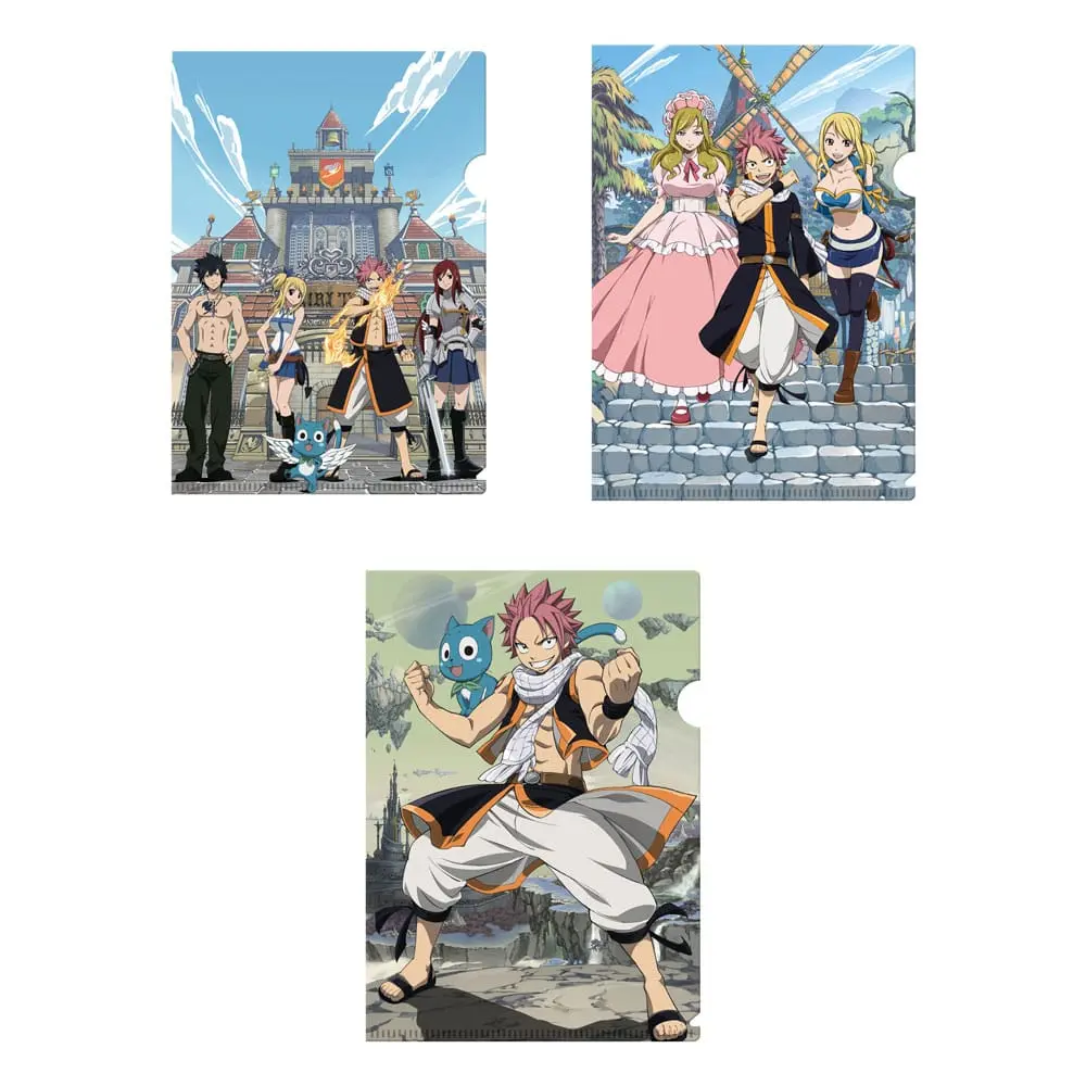 Fairy Tail Clearfile 3-Set 01 termékfotó