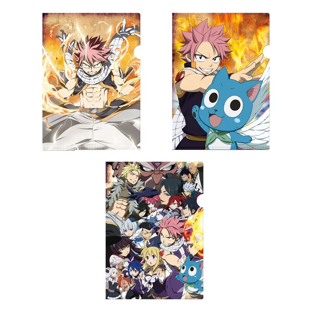 Fairy Tail Clearfile 3-Set 02 termékfotó