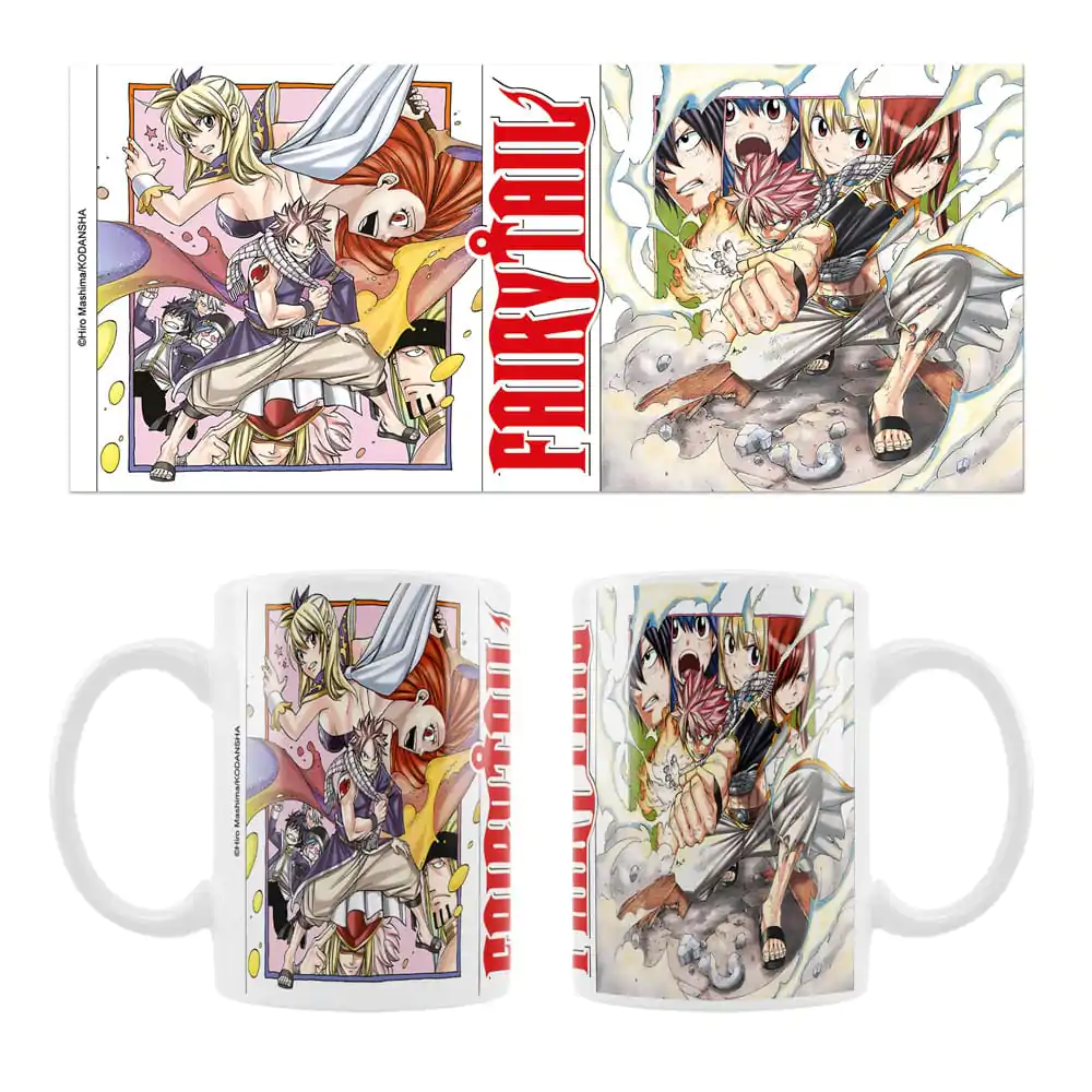 Fairy Tail Ceramic Mug Natsu Manga Style termékfotó