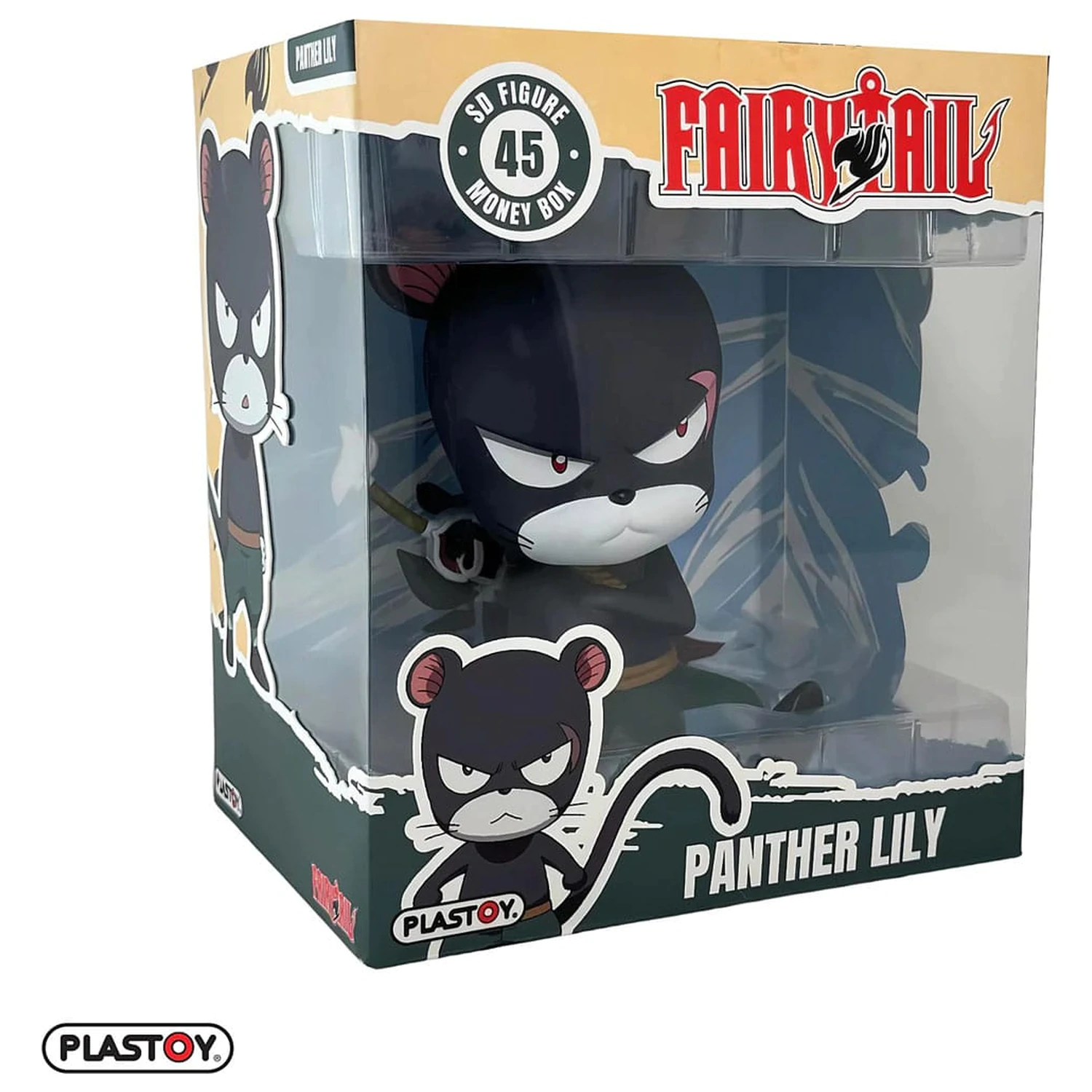 Fairy Tail Coin Bank Panther Lily 18 cm product photo