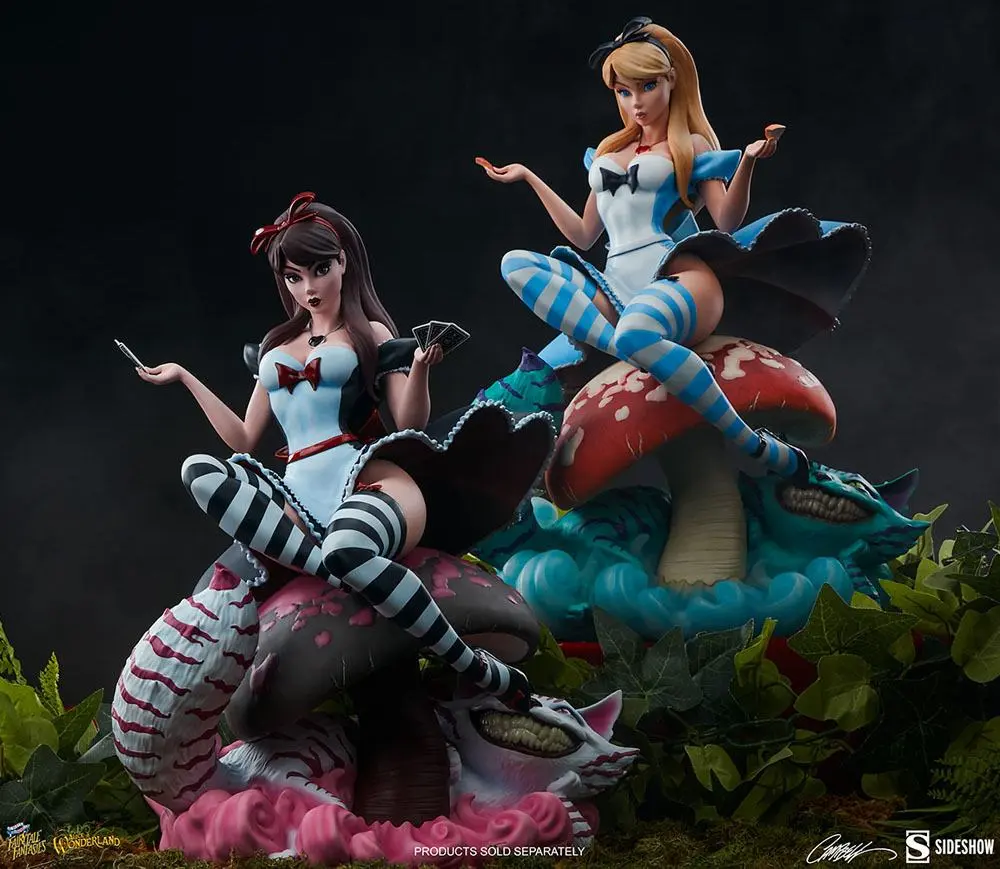 Fairytale Fantasies Collection Statue Alice in Wonderland Game of Hearts Edition 34 cm product photo