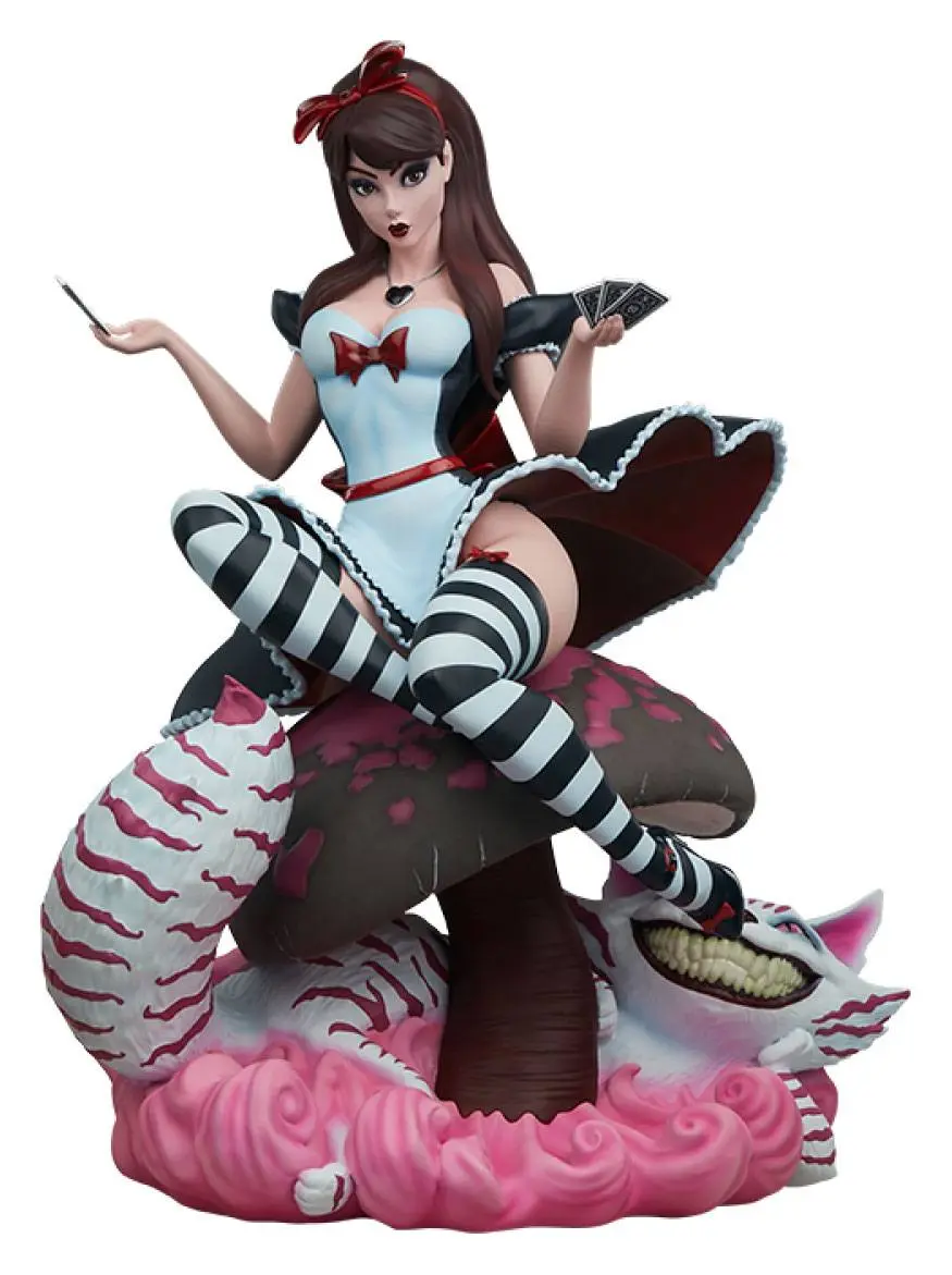 Fairytale Fantasies Collection Statue Alice in Wonderland Game of Hearts Edition 34 cm product photo