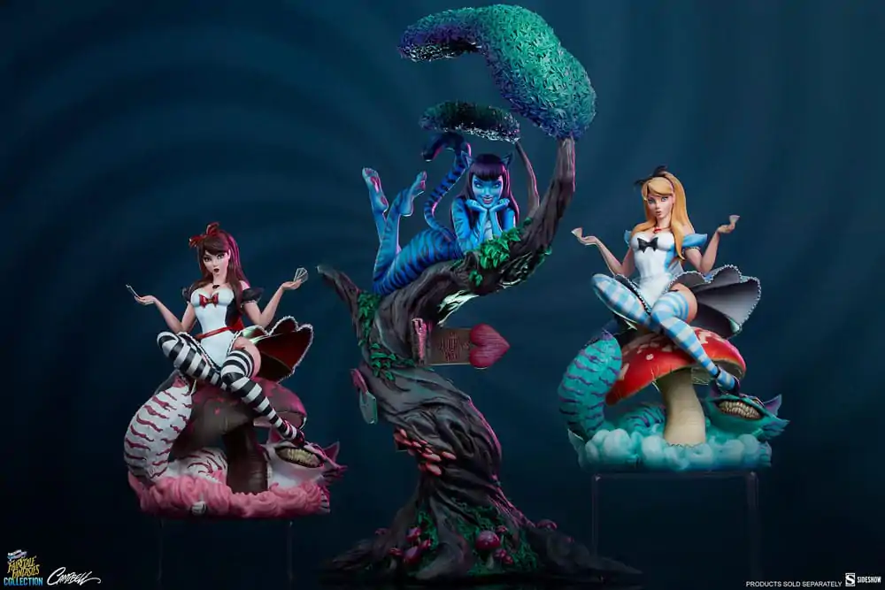 Fairytale Fantasies Collection Statue Lady Cheshire Cat 63 cm product photo