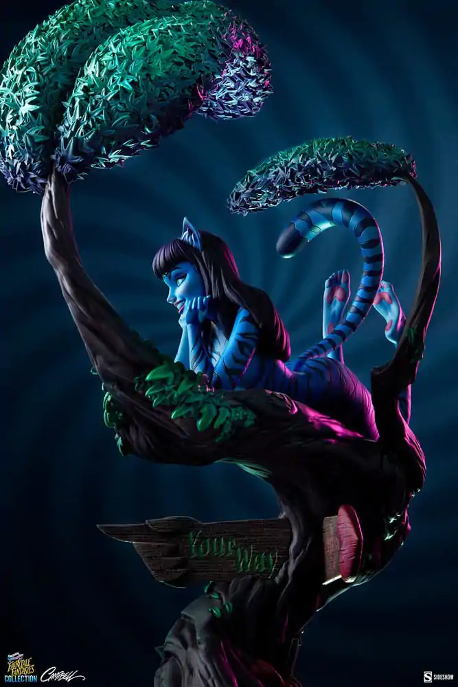 Fairytale Fantasies Collection Statue Lady Cheshire Cat 63 cm product photo