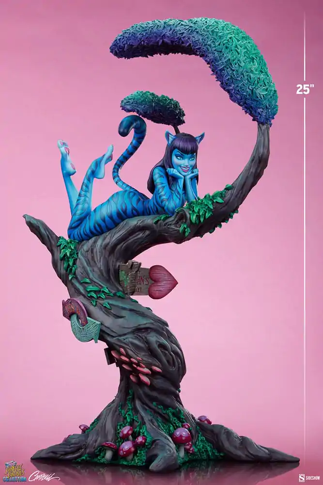 Fairytale Fantasies Collection Statue Lady Cheshire Cat 63 cm product photo