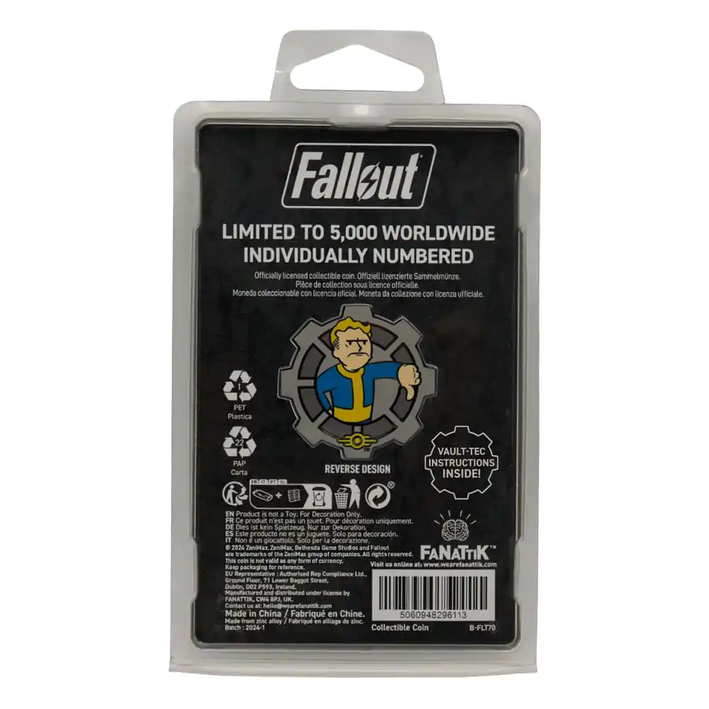 Fallout Replica 1/1 Flip Coin Limited Edition termékfotó