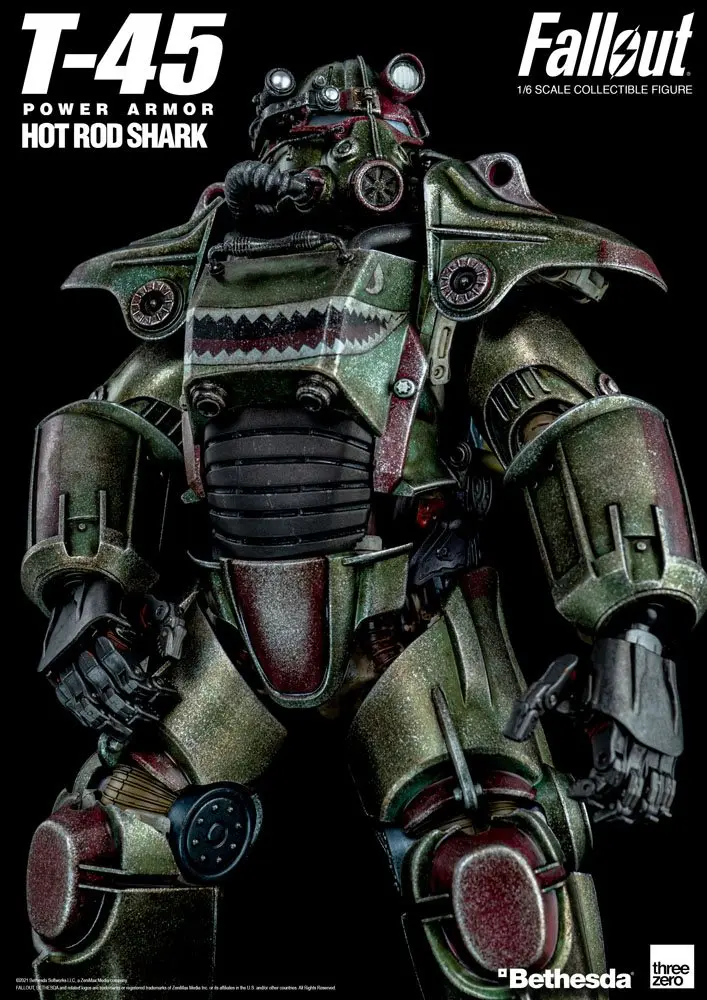 Fallout 1/6 T-45 Hot Rod Shark Armor Pack product photo