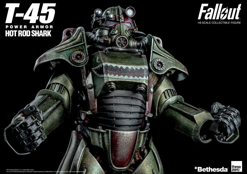 Fallout 1/6 T-45 Hot Rod Shark Armor Pack product photo