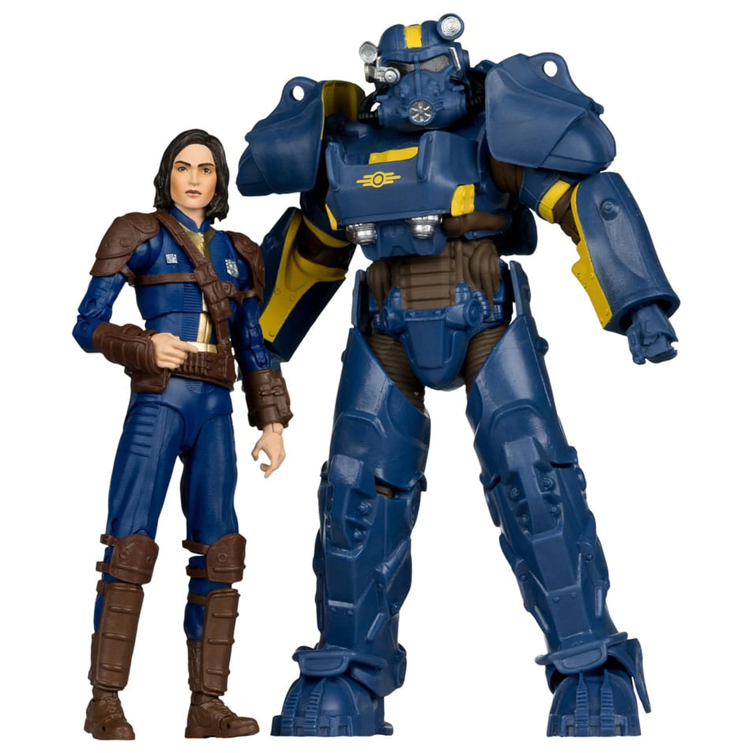 Fallout 4 Statue 2-Pack T-60 Vault Tec & Sole Survivor 18 cm product photo