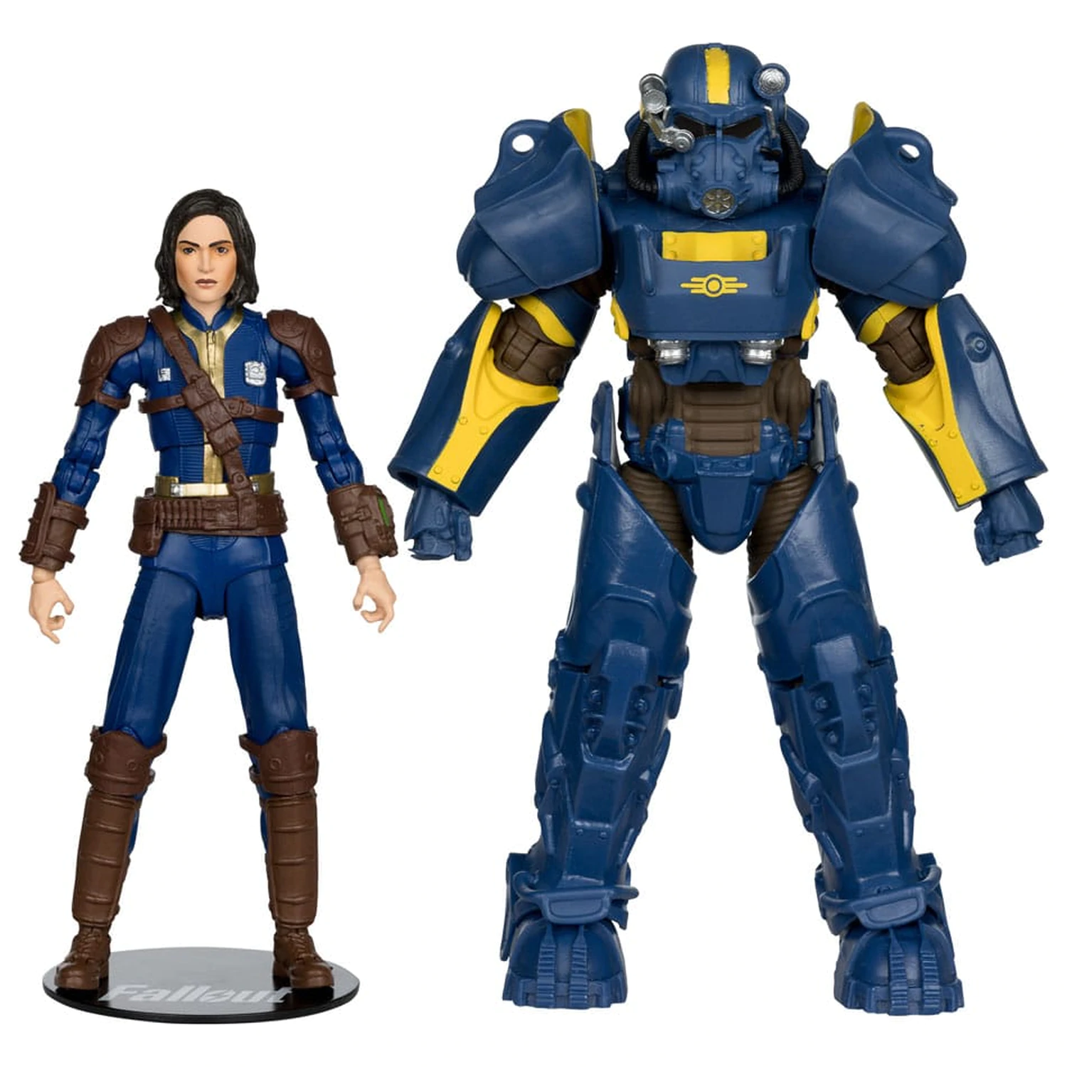 Fallout 4 Statue 2-Pack T-60 Vault Tec & Sole Survivor 18 cm product photo