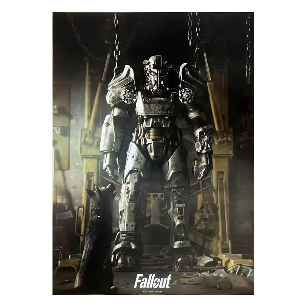 Fallout 4 Art Print Power Armor 30 x 40 cm - unframed product photo