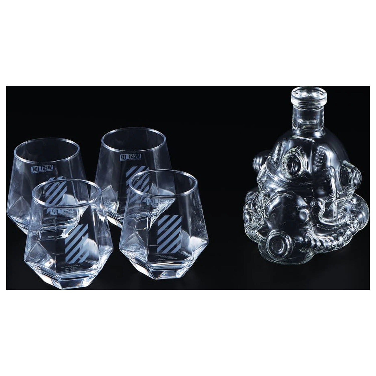 Fallout Decanter 5 Piece Set  T-51 product photo