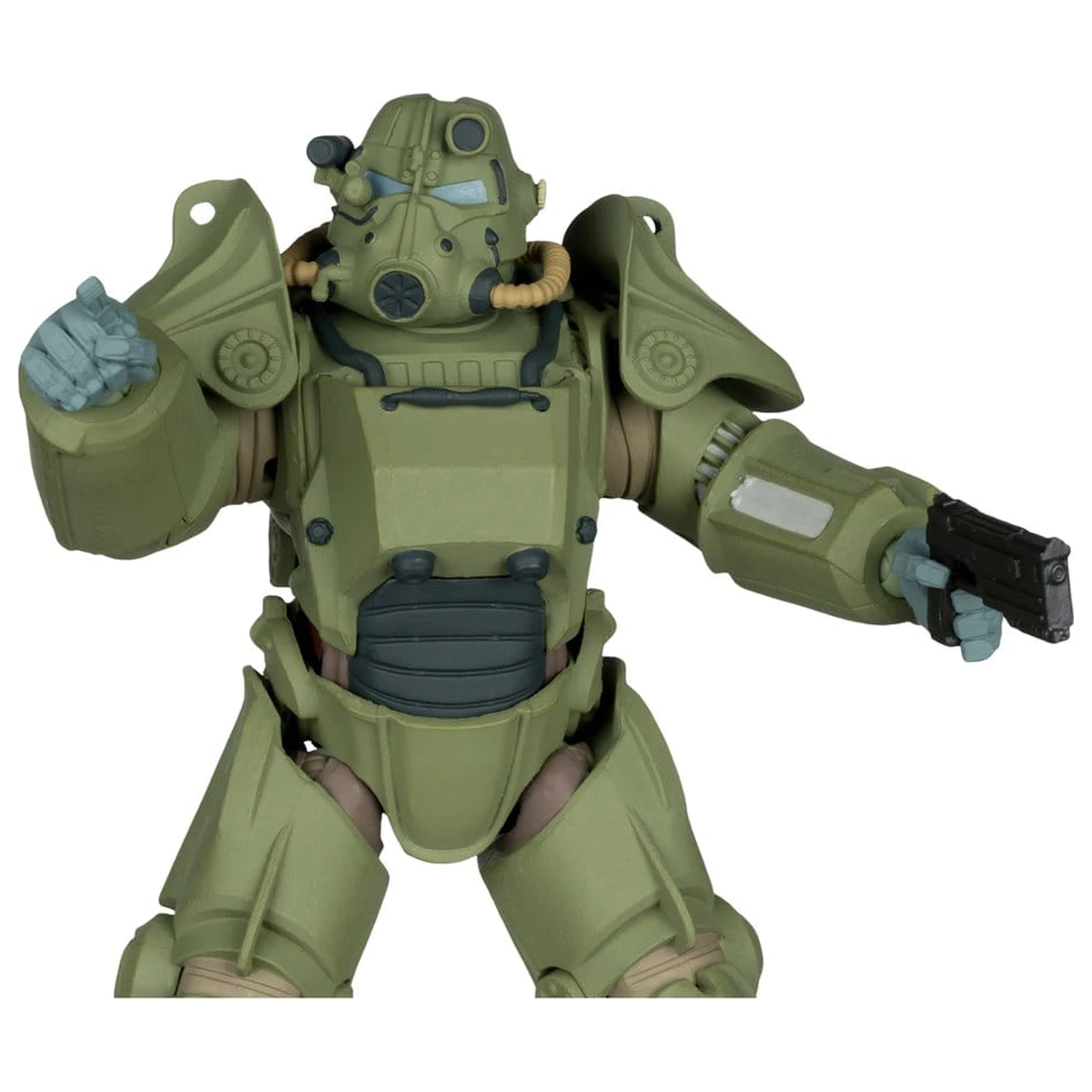 Fallout 76 Gaming Edition Action Figure T-45 Military Armor (Red Platinum Edition) 20 cm product photo