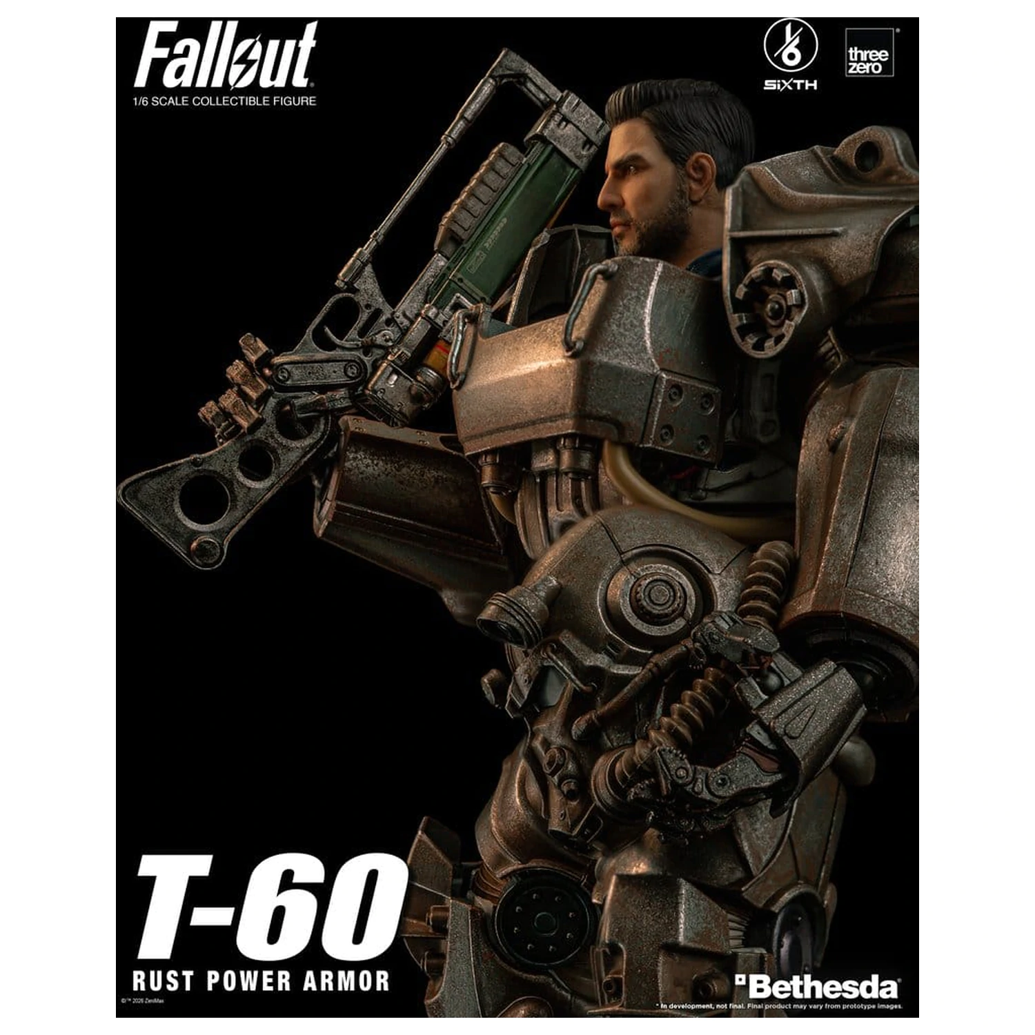 Fallout Action Figure 1/6 T-60 Rust Power Armor product photo