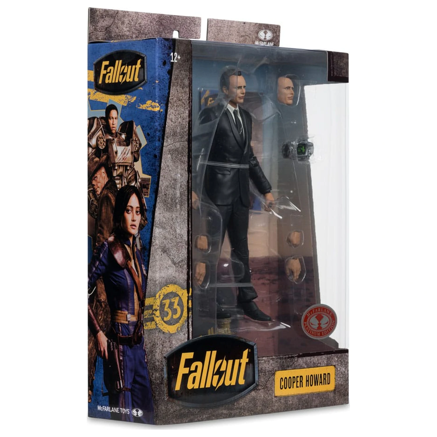 Fallout Action Figure Cooper Howard (Red Platinum Edition) 17 cm product photo