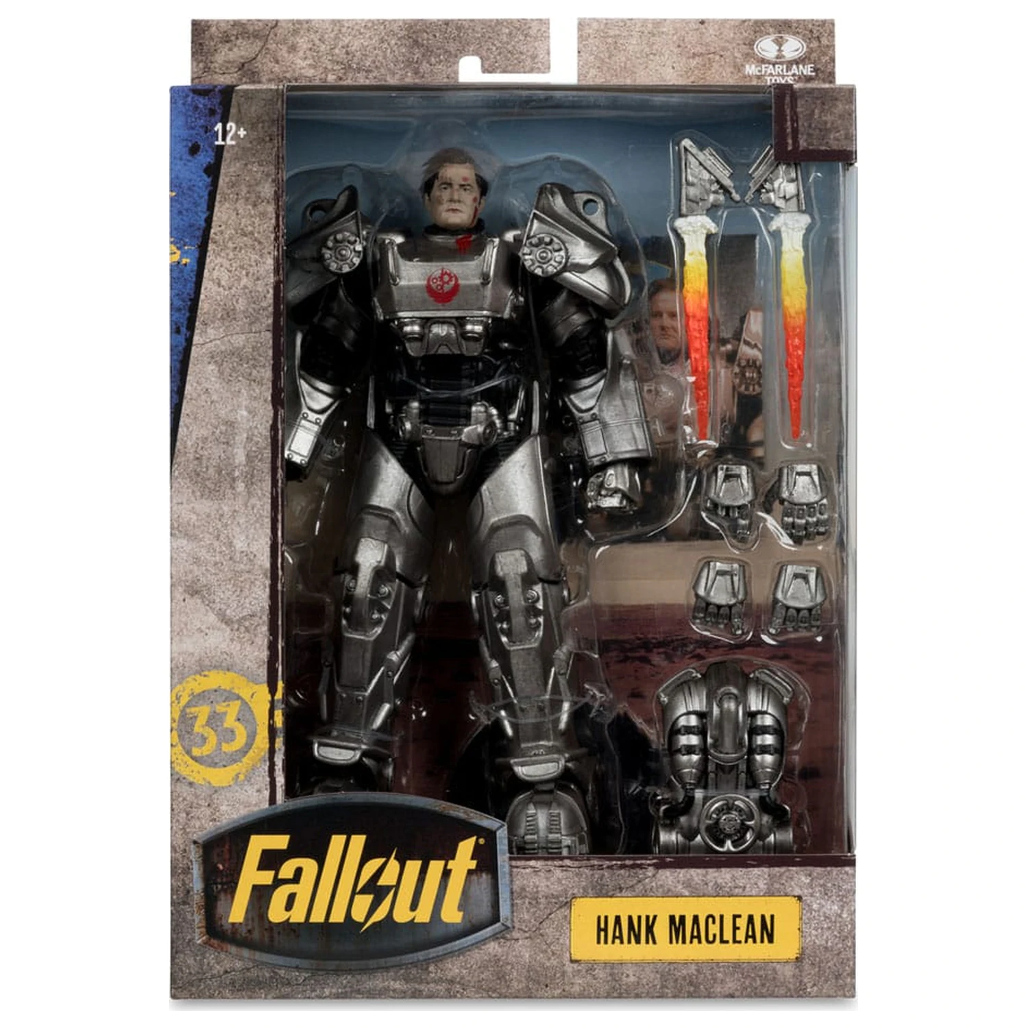 Fallout Action Figure Hank MacLean 19 cm product photo