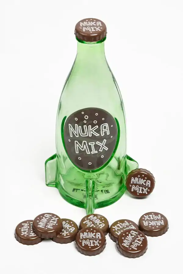 Fallout Botlle Series Glass Bottle & Cap Nuka Mix product photo