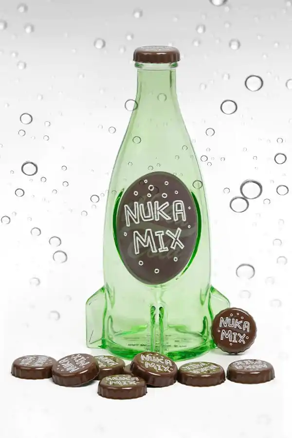 Fallout Botlle Series Glass Bottle & Cap Nuka Mix product photo