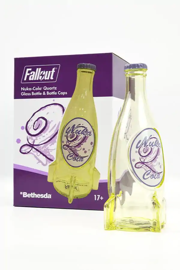 Fallout Botlle Series Glass Bottle & Cap Nuka Quartz product photo