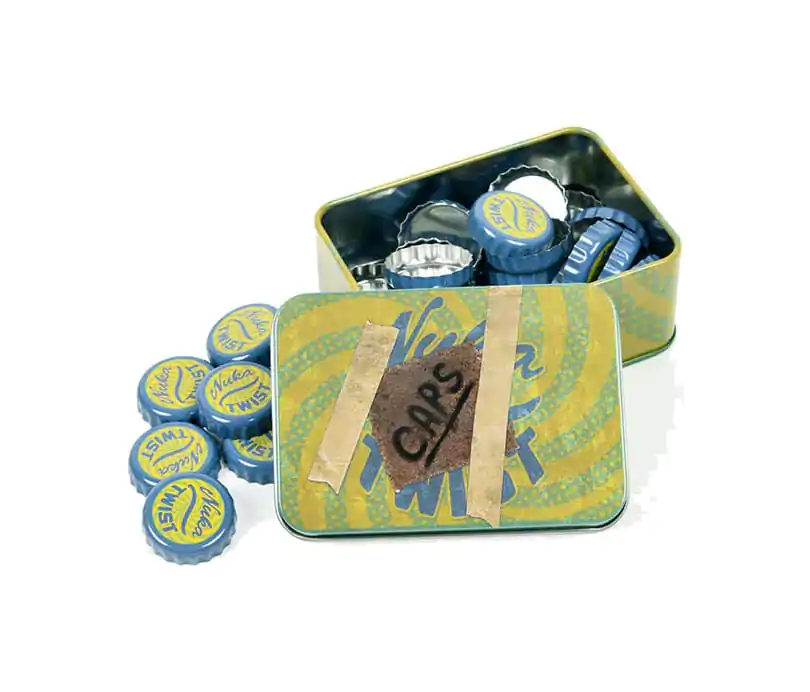 Fallout Bottle Caps Series Replica Collectib Tin product photo