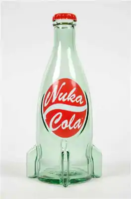 Fallout Bottle Series Replica Glass Bottle Nuka Cola Clear product photo