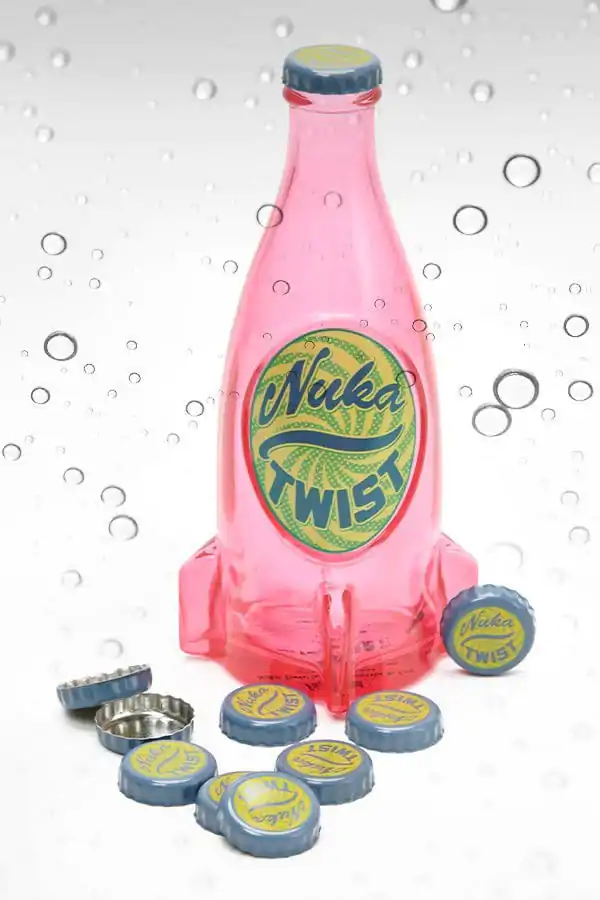 Fallout Bottle Series Replica Glass Bottle & Cap Nuka Twist product photo