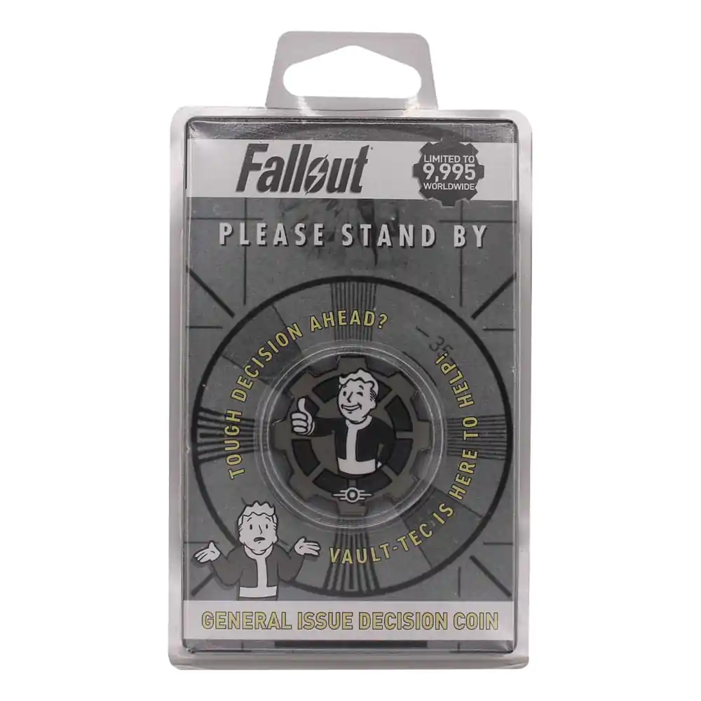 Fallout Collectable Coin Decision Black & White Limited Edition product photo