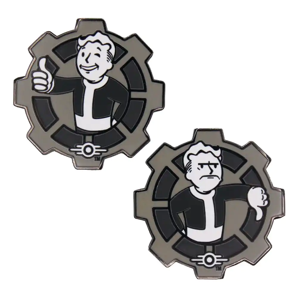 Fallout Collectable Coin Decision Black & White Limited Edition product photo