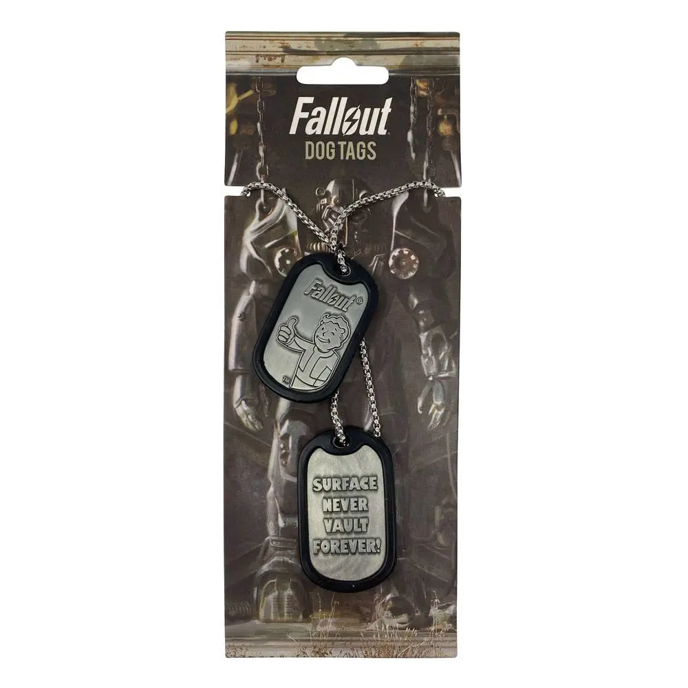 Fallout Dog Tags with ball chain Logo product photo