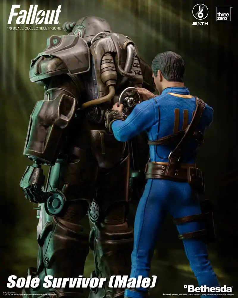 Fallout FigZero Action Figure 1/6 Sole Survivor (Male) 31 cm termékfotó