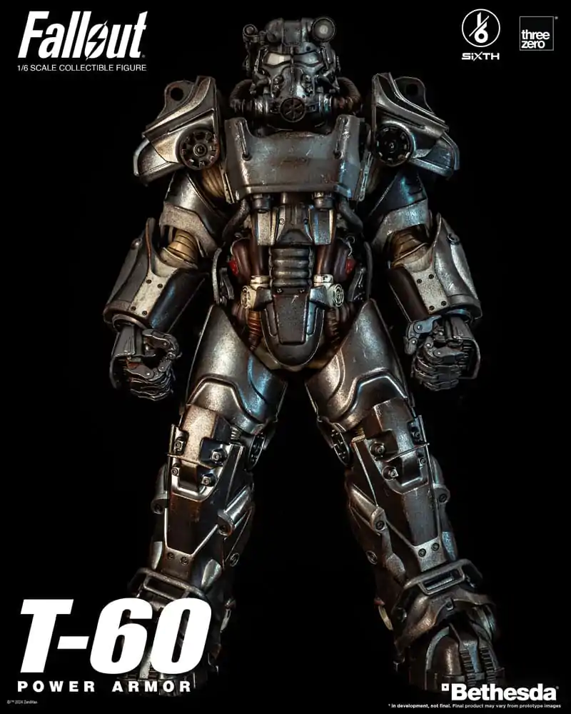 Fallout FigZero Action Figure 1/6 T-60 Power Armor 37 cm termékfotó