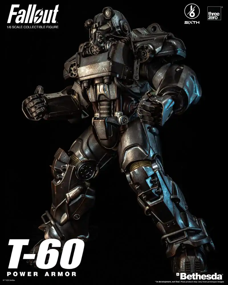 Fallout FigZero Action Figure 1/6 T-60 Power Armor 37 cm product photo