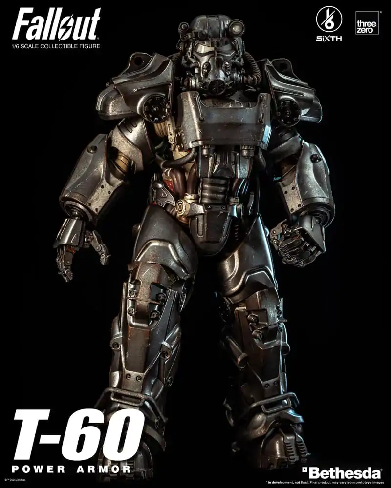 Fallout FigZero Action Figure 1/6 T-60 Power Armor 37 cm product photo