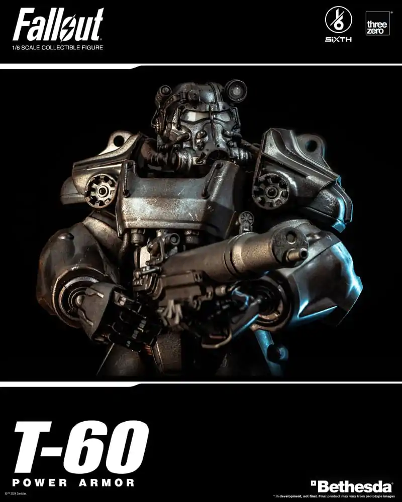Fallout FigZero Action Figure 1/6 T-60 Power Armor 37 cm termékfotó