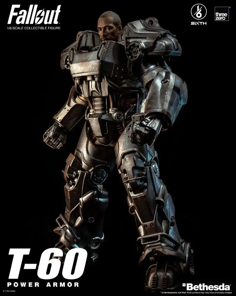 Fallout FigZero Action Figure 1/6 T-60 Power Armor 37 cm product photo