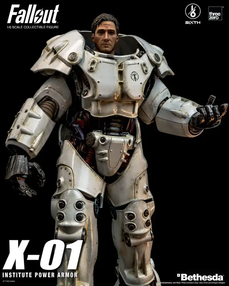 Fallout FigZero Action Figure 1/6 X-01 Institute Power Armor 37 cm  product photo