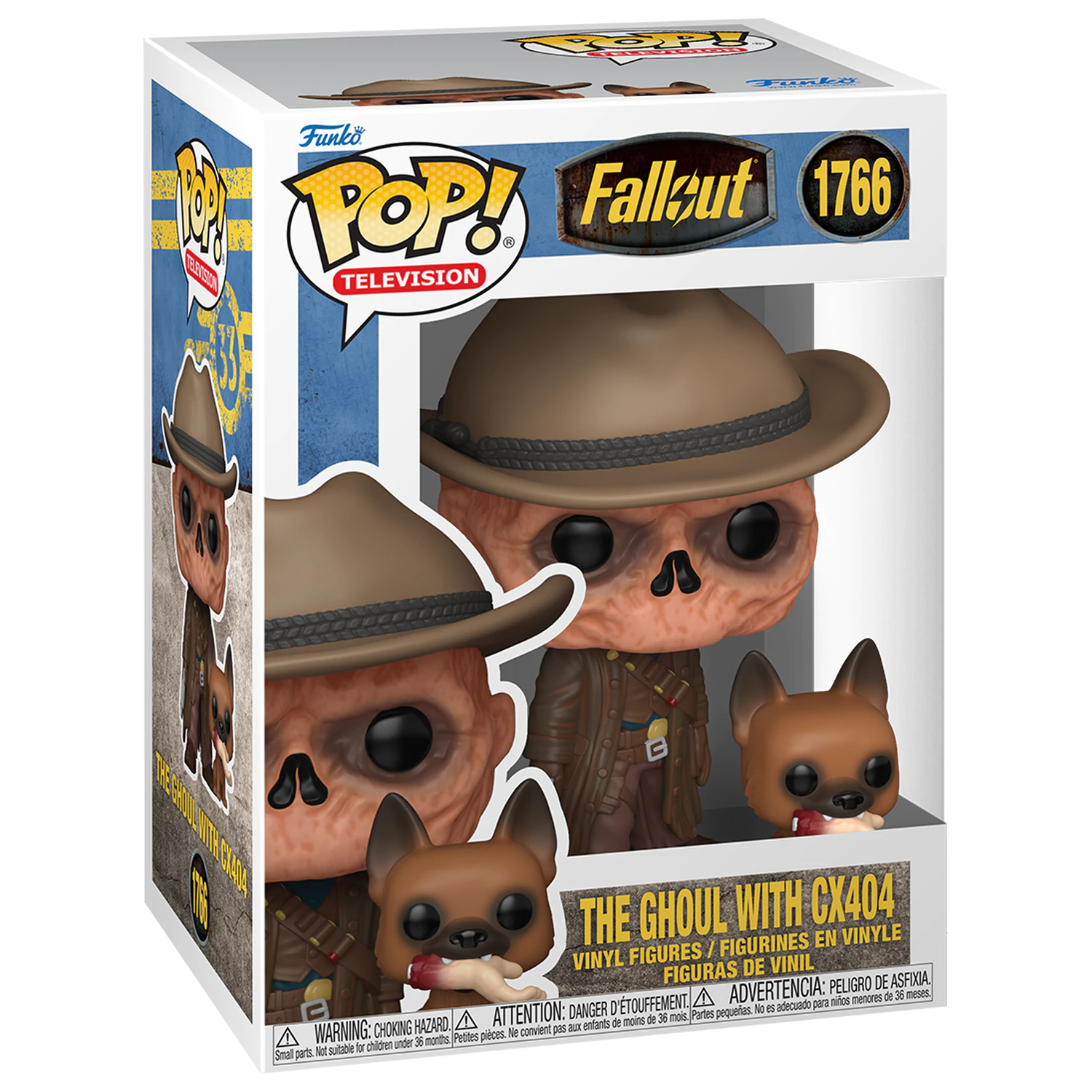 Fallout Funko POP!&Buddy TV Vinyl Figure Ghoul&CX404 9 cm product photo