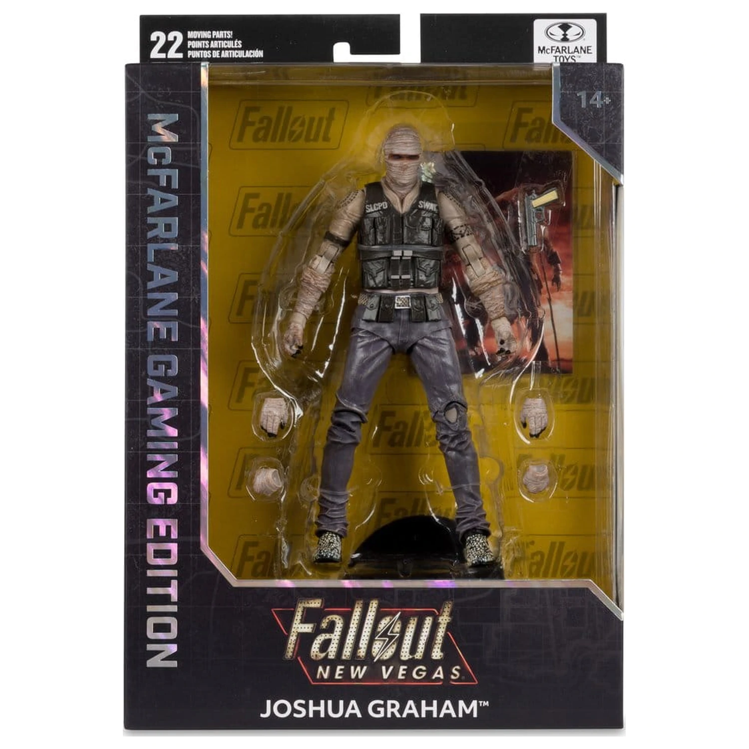 Fallout Gaming Edition Action Figure Joshua Graham 17 cm product photo