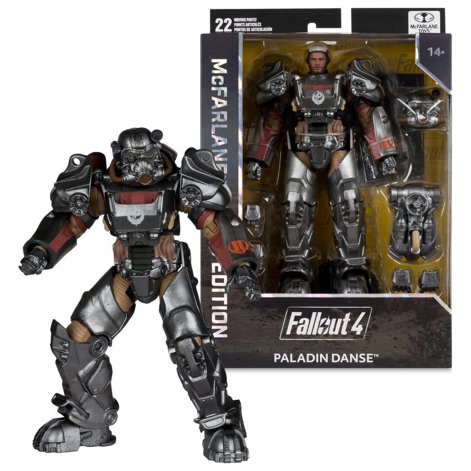 Fallout Gaming Edition Action Figure Paladin Danse 20 cm product photo