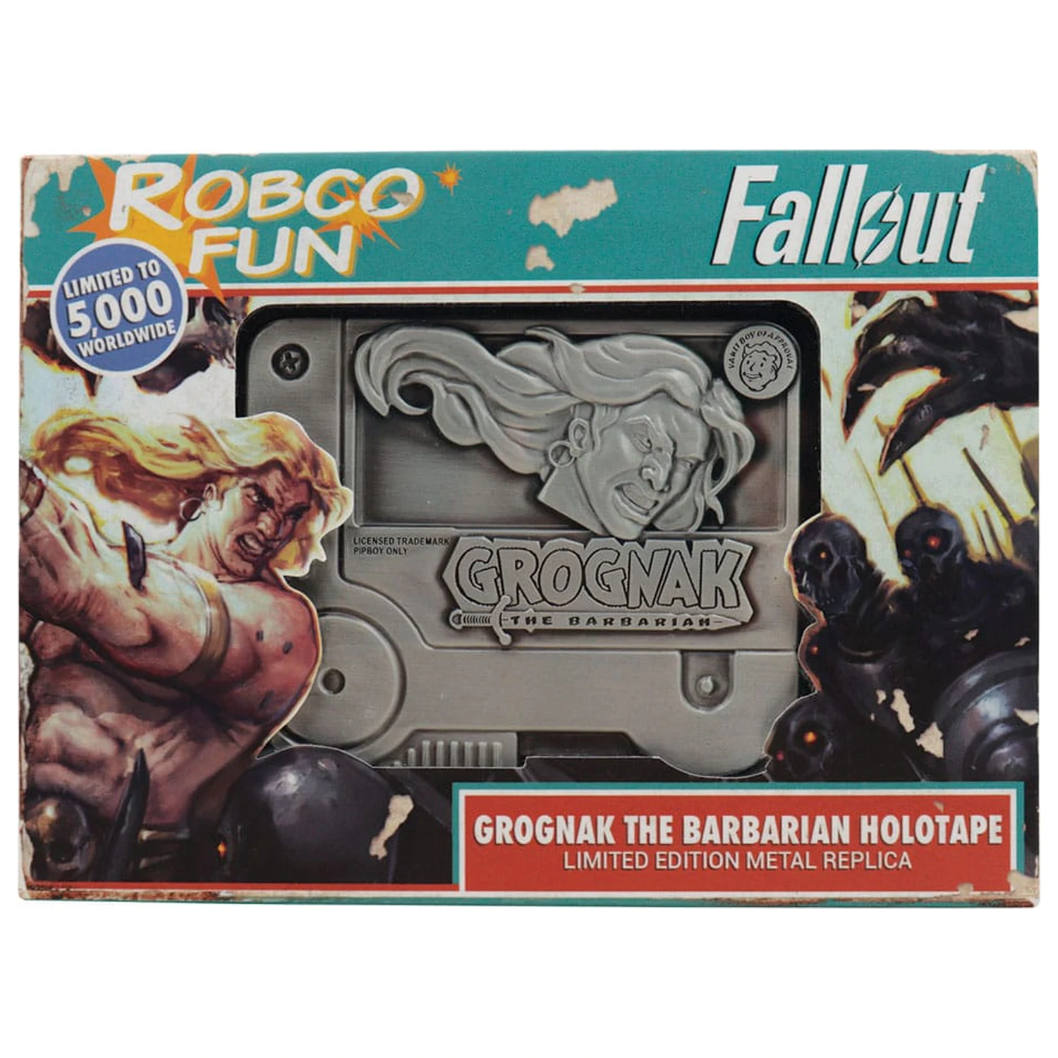 Fallout Replica Grognak the Barbarian Holotape product photo