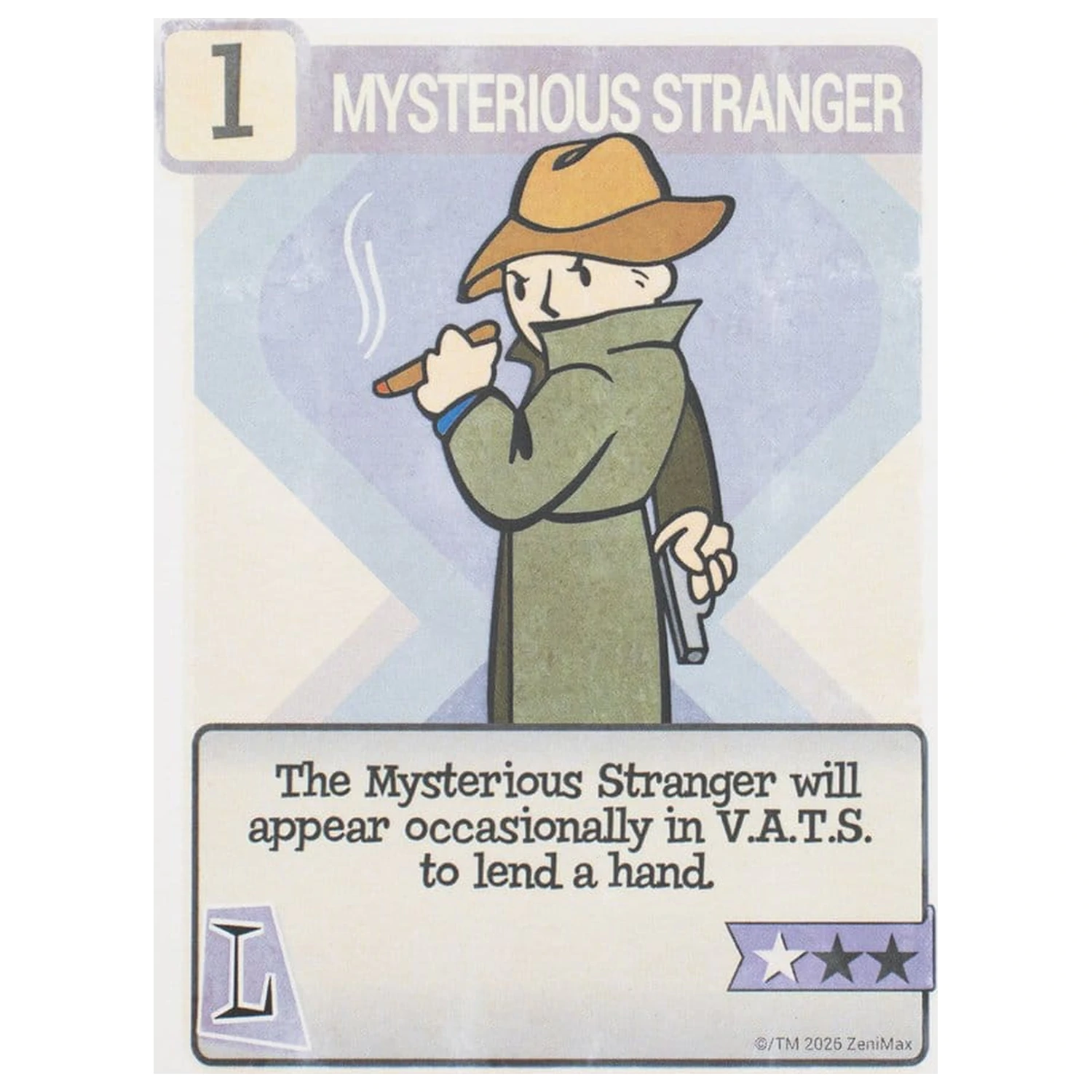 Fallout Ingot Pip-Boy Limited Edition Lenticular Mysterious Stranger Variant product photo