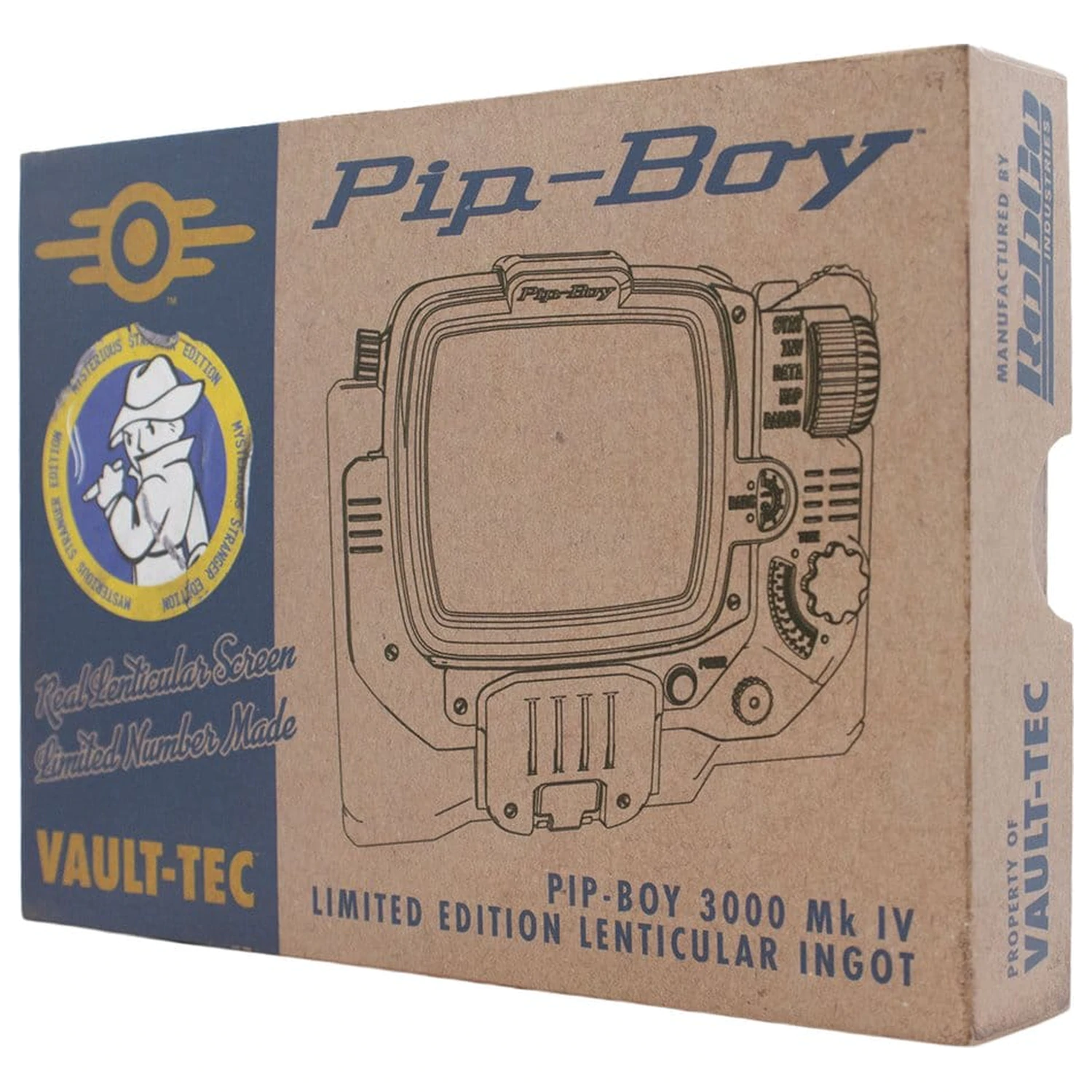 Fallout Ingot Pip-Boy Limited Edition Lenticular Mysterious Stranger Variant product photo