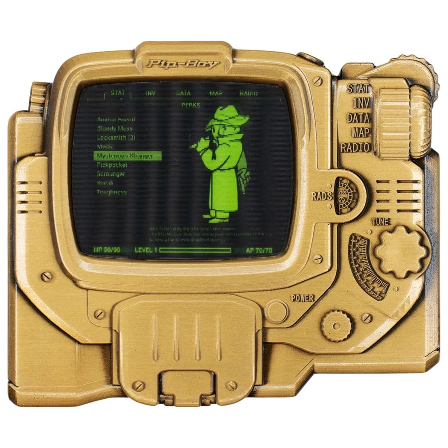 Fallout Ingot Pip-Boy Limited Edition Lenticular Mysterious Stranger Variant product photo