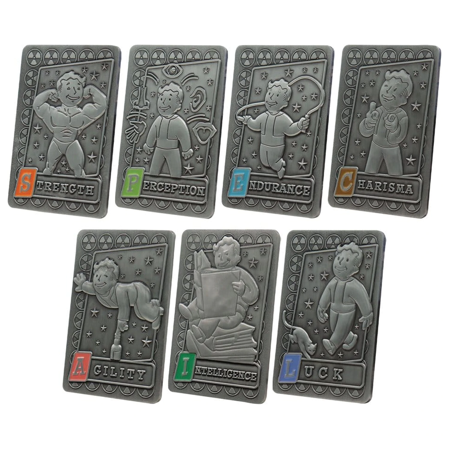 Fallout Ingots with Album S.P.E.C.I.A.L. Perk Card Collector’s Album product photo