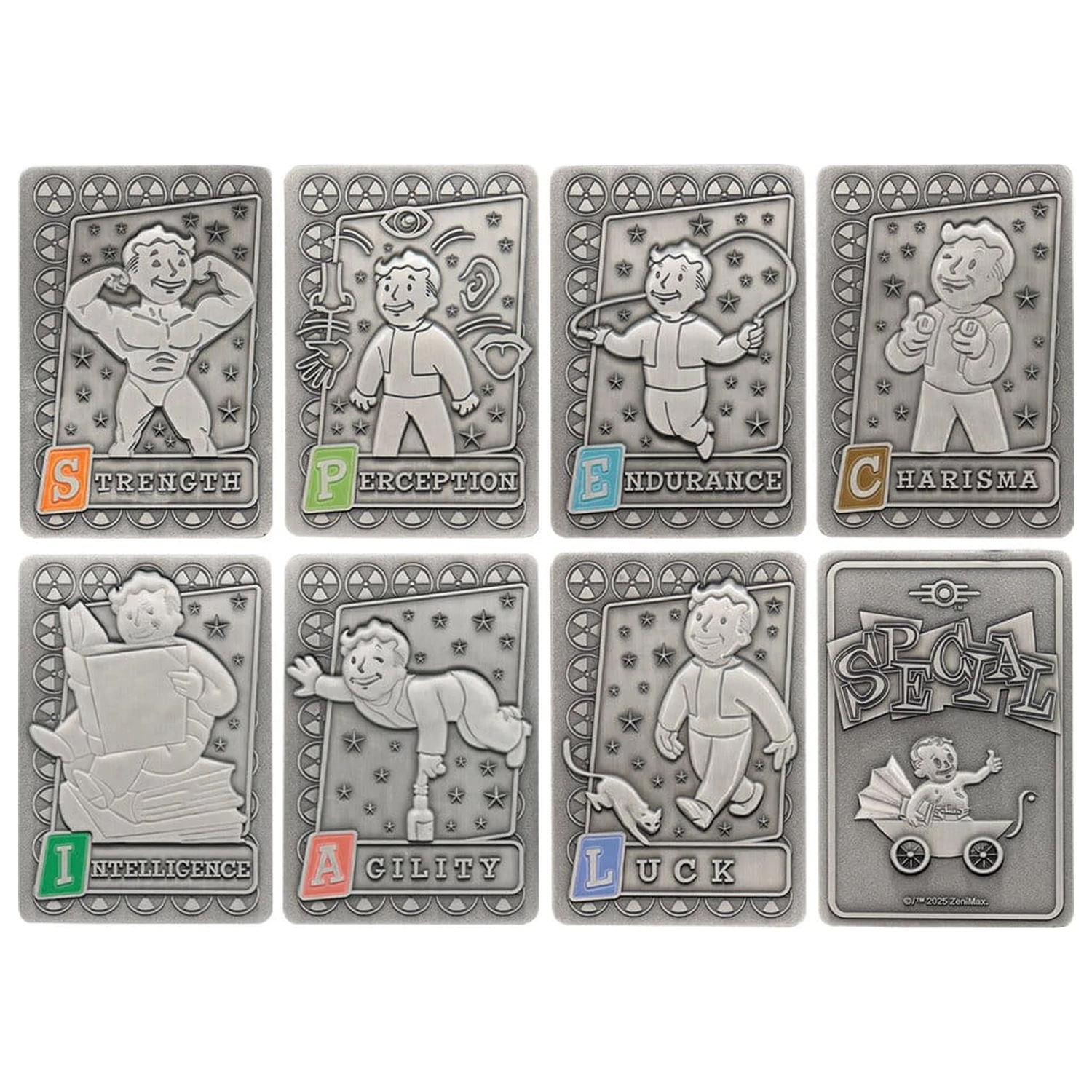 Fallout Ingots with Album S.P.E.C.I.A.L. Perk Card Collector’s Album product photo