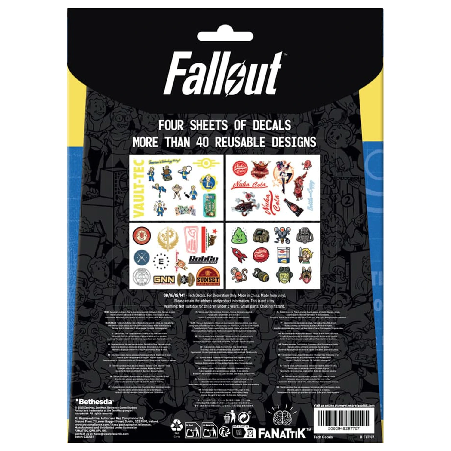 Fallout Tech Sticker Pack  product photo